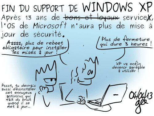 14-04-04 - Fin du support de Windows XP
